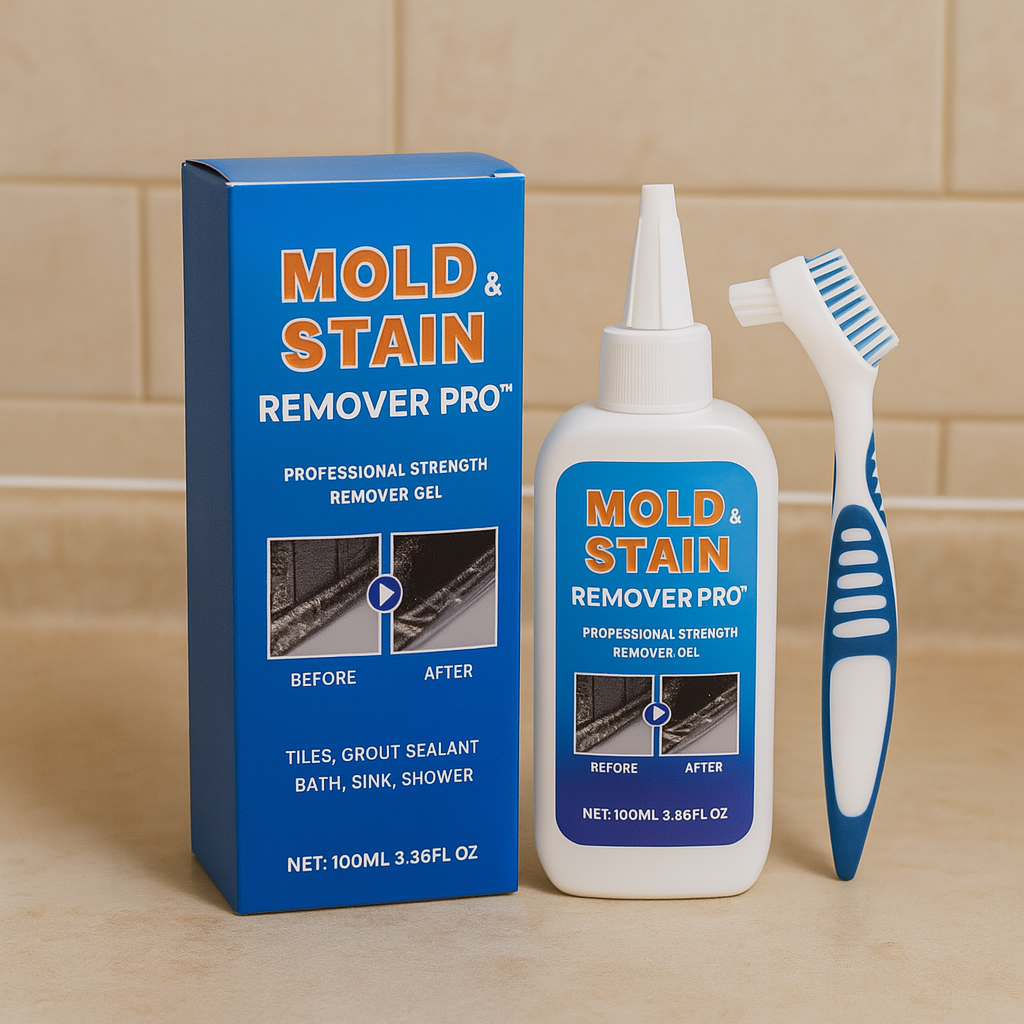 Mold & Stain Remover Pro™ | Snelwerkende schimmel- & vlekverwijderaar met borstel