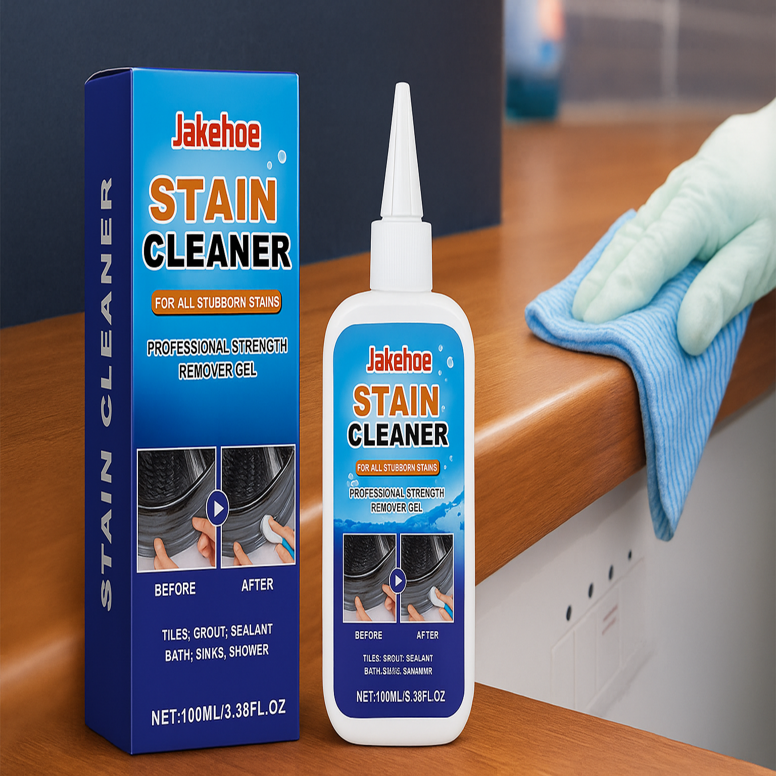 Mold & Stain Remover Pro™ | Snelwerkende schimmel- & vlekverwijderaar met borstel