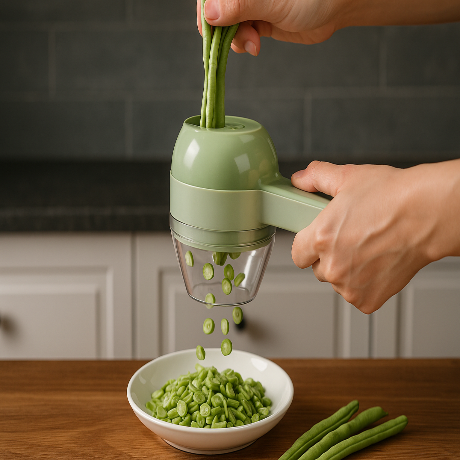 VeggieMaster Pro™ | 4-in-1 Elektrische Groente Snijder & Mixer