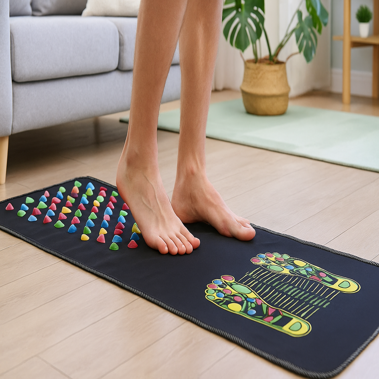 ReflexWalk™ | Hoogwaardige Voetmassage & Reflexologiemat