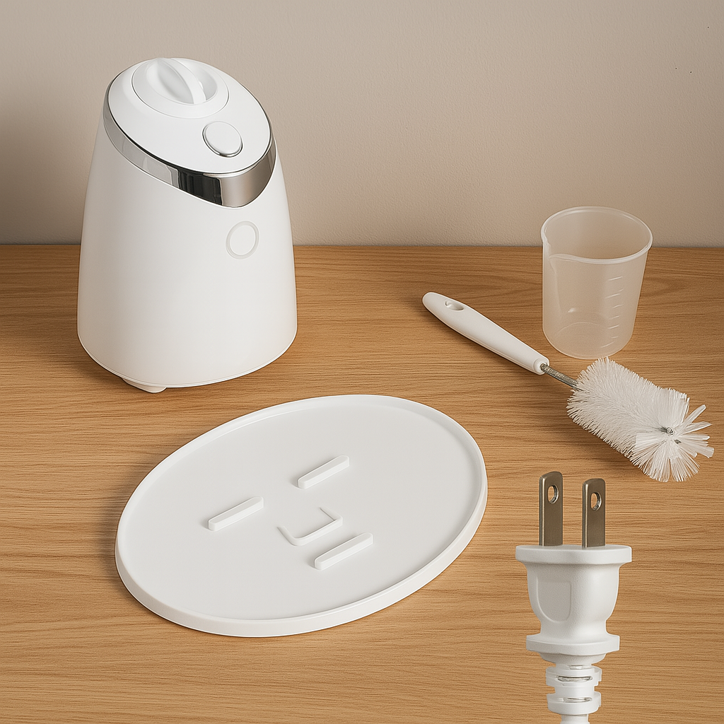 GlowSkin Maker™ | Elektrisch doe-het-zelf gezichtsmasker apparaat voor natuurlijke huidverzorging